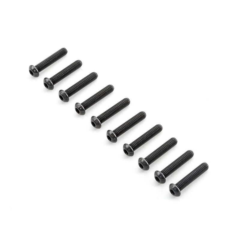 Team Losi Racing Button Head Screws M6x30mm (10) for Parts 3 Team Losi Racing Button Head Screws M6x30mm (10) for Parts