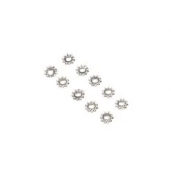 Team Losi Racing External Tooth Lock Washer M3 (10) for Parts