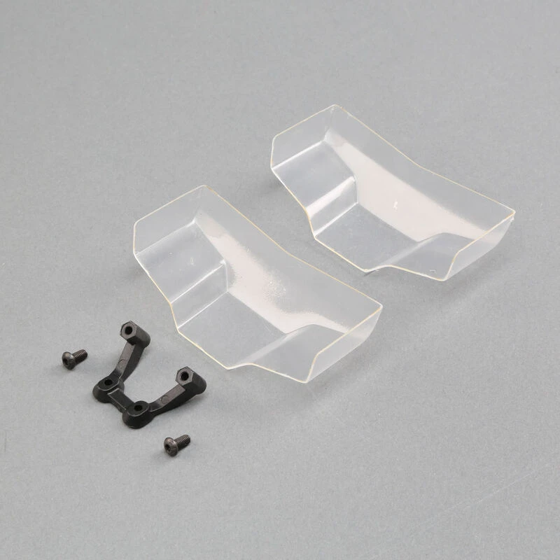 Team Losi Racing Low Front Wing Clear with Mount (2): 22 5.0 for Bodies 3 Team Losi Racing Low Front Wing Clear with Mount (2): 22 5.0 for Bodies