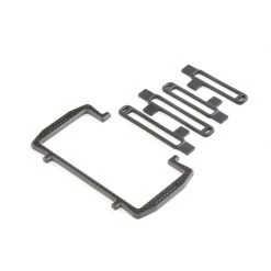 Team Losi Racing Carbon Battery Cradle: 22 5.0 for Parts