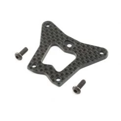 Team Losi Racing Carbon Front Steering Gearbox Brace: 22X-4 for Parts