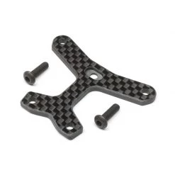 Team Losi Racing Carbon Front Top Brace, Medium Flex: 22X-4 for Parts