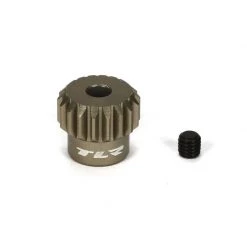 Team Losi Racing 48P Aluminum Pinion Gear, 18T for Parts