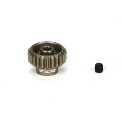 Team Losi Racing 48P Aluminum Pinion Gear, 24T for Parts