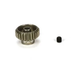 Team Losi Racing 48P Aluminum Pinion Gear, 25T for Parts