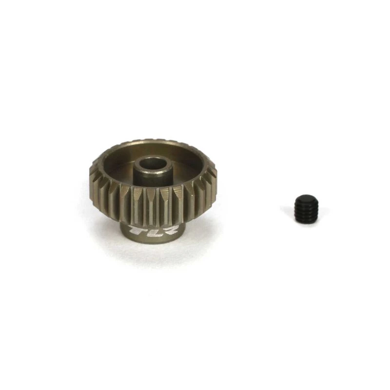 Team Losi Racing 48P Aluminum Pinion Gear, 27T for Parts 3 Team Losi Racing 48P Aluminum Pinion Gear, 27T for Parts