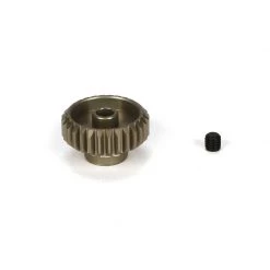 Team Losi Racing 48P Aluminum Pinion Gear, 28T for Parts