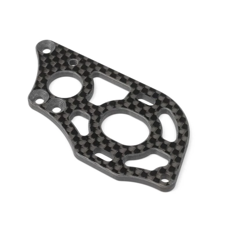 Team Losi Racing Carbon Motor Plate, 3-Gear Laydown: 22 5.0 for Parts 4 Team Losi Racing Carbon Motor Plate, 3-Gear Laydown: 22 5.0 for Parts - Image 2