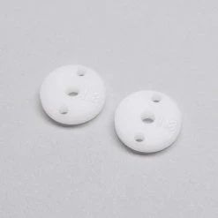 Team Losi Racing Machined Shock Pistons, 2.3mm, 2 x 1.8mm, G3 (2) for Parts