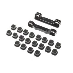 Team Losi Racing Adjustable Pivot Set C & D Black: 22 5.0 for Parts