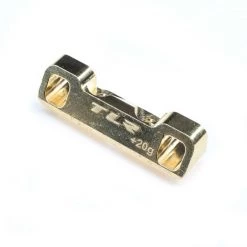 Team Losi Racing C Pivot Block Brass: 22 5.0 for Parts