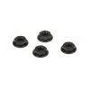 Team Losi Racing M4 Aluminum Serrated Nuts, Low Profile, Black (4) for Parts -Team Losi Racing shop TLR336003 A0 X4E8UPC9