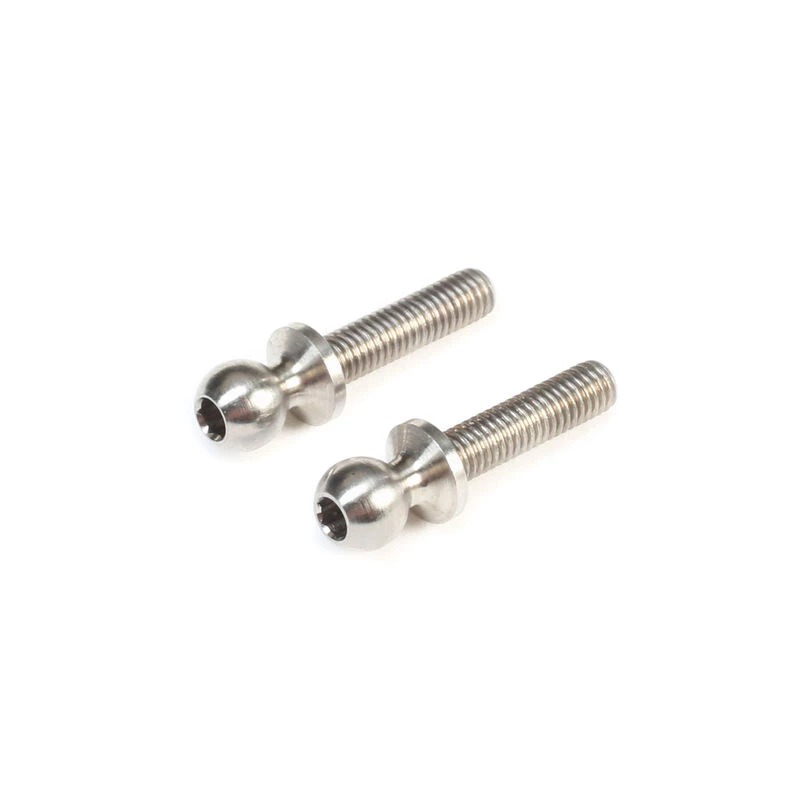 Team Losi Racing Ball Stud, 4.8 x 12mm Titanium (2) for Parts 3 Team Losi Racing Ball Stud, 4.8 x 12mm Titanium (2) for Parts