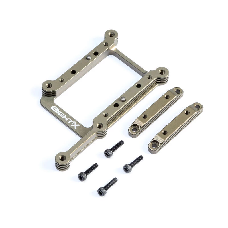 Team Losi Racing Quick Change Engine Mount Set: 8X for Parts 3 Team Losi Racing Quick Change Engine Mount Set: 8X for Parts