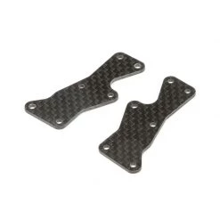 Team Losi Racing Front Arm Inserts Carbon: 8X for Parts