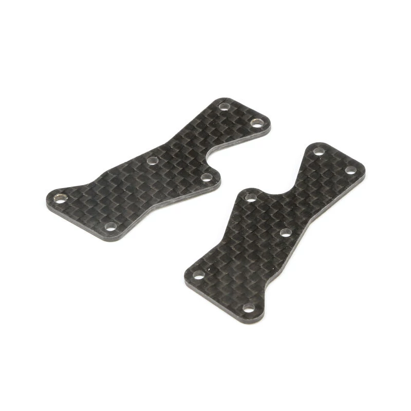 Team Losi Racing Front Arm Inserts Carbon: 8X for Parts 3 Team Losi Racing Front Arm Inserts Carbon: 8X for Parts