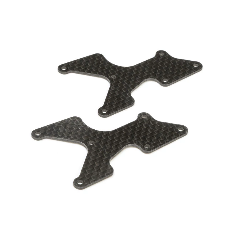 Team Losi Racing Rear Arm Inserts Carbon: 8X for Parts 3 Team Losi Racing Rear Arm Inserts Carbon: 8X for Parts
