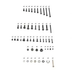 Team Losi Racing Screw Nut Assortment Box: 8X for Parts