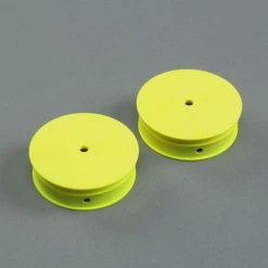 Team Losi Racing 1/10 Narrow Front Buggy Wheels, Stiffezel, 12mm Hex, Yellow (2): 22 for Tires & Wheels