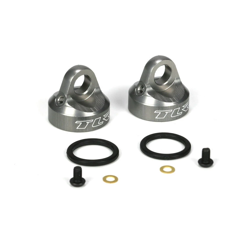 Team Losi Racing Bleeder Shock Caps, Aluminum (2): TEN for Parts 3 Team Losi Racing Bleeder Shock Caps, Aluminum (2): TEN for Parts