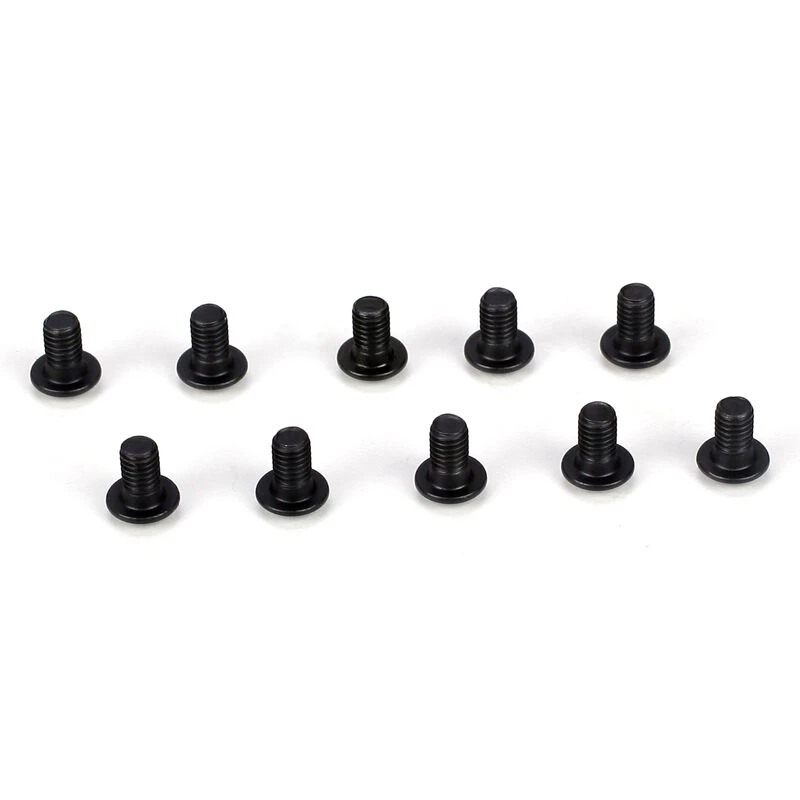 Team Losi Racing Button Head Screws, M3 x 5mm (10) for Parts 3 Team Losi Racing Button Head Screws, M3 x 5mm (10) for Parts