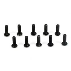Team Losi Racing Button Head Screws, M3 x 10mm (10) for Parts