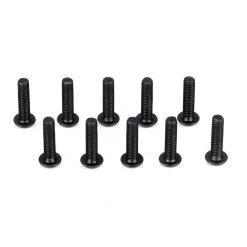 Team Losi Racing Button Head Screws, M3 x 12mm (10) for Parts