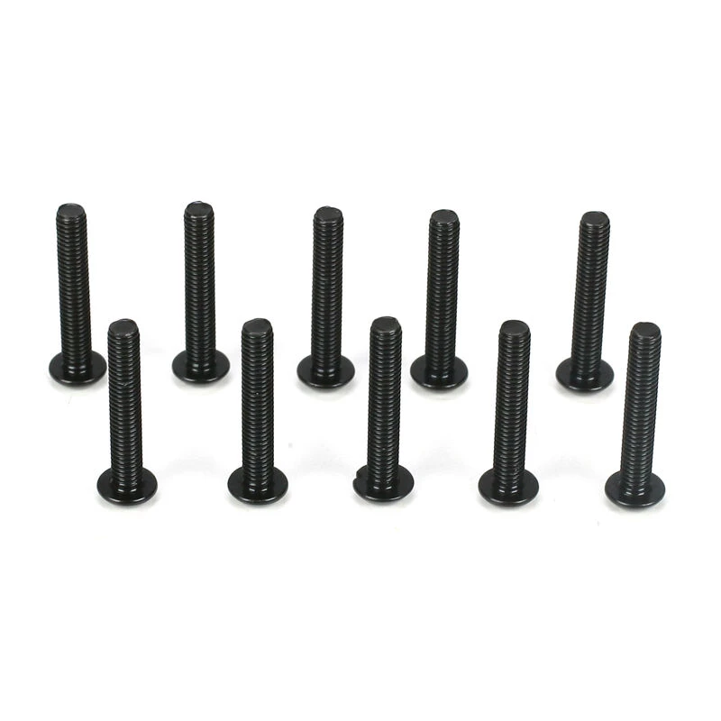 Team Losi Racing Button Head Screws, M3 x 18mm (10) for Parts 3 Team Losi Racing Button Head Screws, M3 x 18mm (10) for Parts
