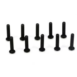 Team Losi Racing Button Head Screws, M3 x 16mm (10) for Parts