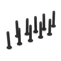 Team Losi Racing Button Head Screws, M3 x 20mm (10) for Parts