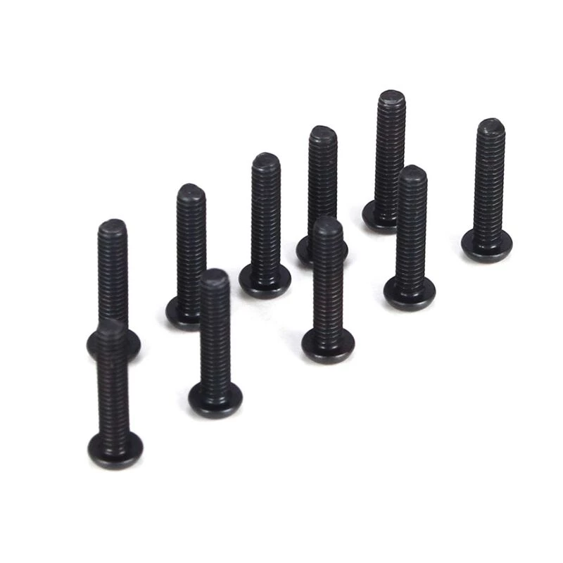 Team Losi Racing Button Head Screws, M2.5 x 12mm (10) for Parts 3 Team Losi Racing Button Head Screws, M2.5 x 12mm (10) for Parts