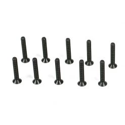 Team Losi Racing Flathead Screws M2.5 x 16mm (10) for Parts