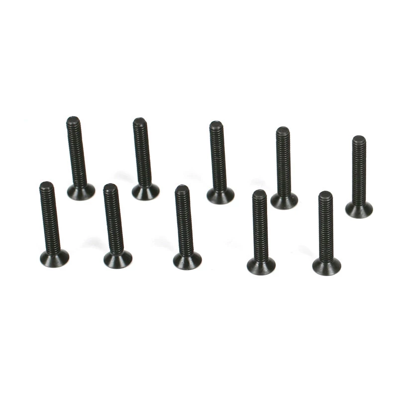 Team Losi Racing Flathead Screws M2.5 x 16mm (10) for Parts 3 Team Losi Racing Flathead Screws M2.5 x 16mm (10) for Parts