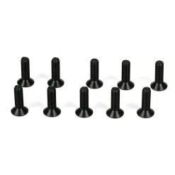 Team Losi Racing Flathead Screws, M3 x 10mm (10) for Parts