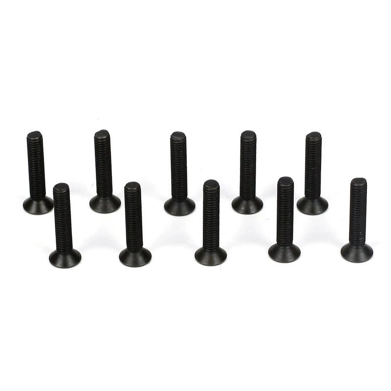 Team Losi Racing Flathead Screw, M3 x 16mm (10) for Parts 3 Team Losi Racing Flathead Screw, M3 x 16mm (10) for Parts