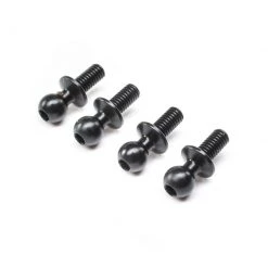 Team Losi Racing Ball Stud, 4.8mm x 6mm (4): 22/22-4 for Parts