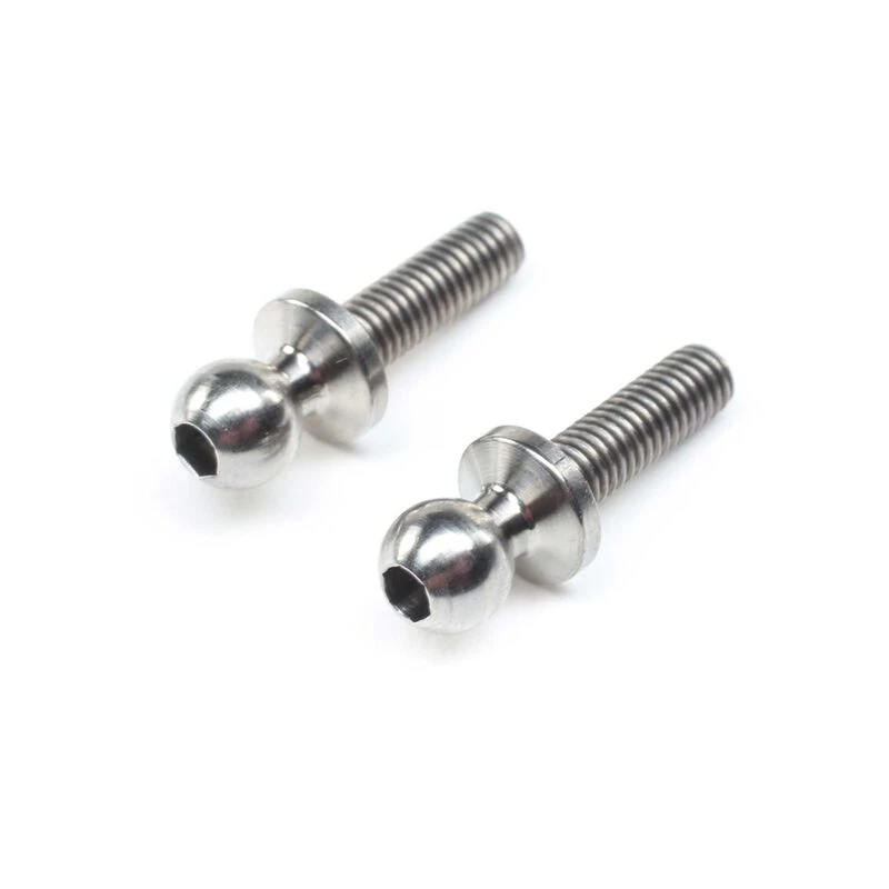 Team Losi Racing Titanium Ball Stud, 4.8 x 10mm (2) 22/22T/22-4 for Parts 3 Team Losi Racing Titanium Ball Stud, 4.8 x 10mm (2) 22/22T/22-4 for Parts