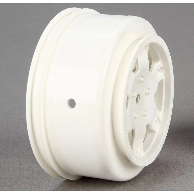 Team Losi Racing 1/10 Front/Rear SCT 2.2/3.0 Wheels, 12mm Hex, White (2): 22 SCT for Tires & Wheels 3 Team Losi Racing 1/10 Front/Rear SCT 2.2/3.0 Wheels, 12mm Hex, White (2): 22 SCT for Tires & Wheels
