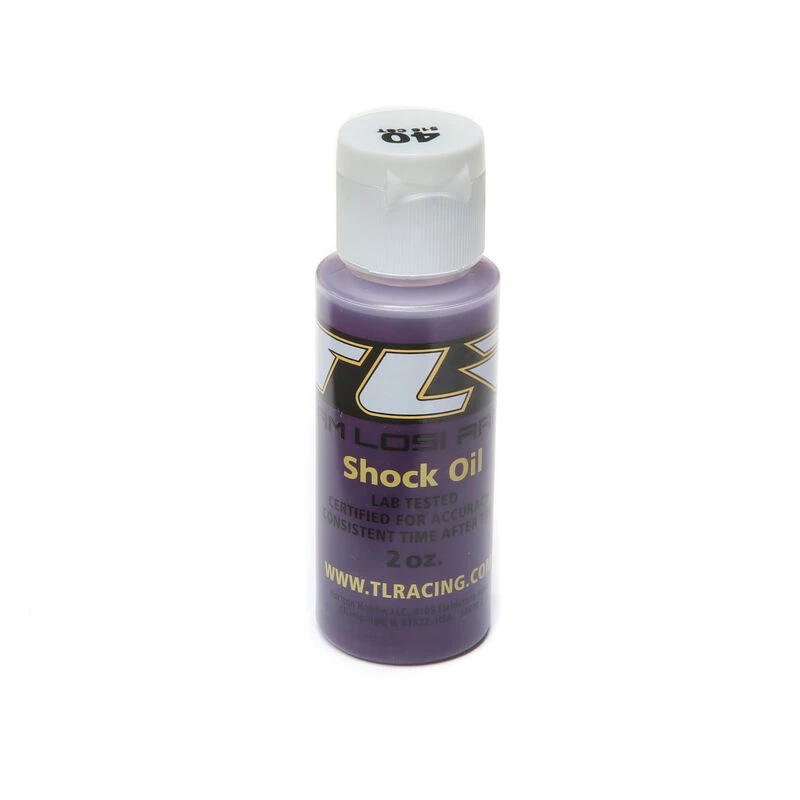 Team Losi Racing Silicone Shock Oil, 40WT, 516CST, 2oz for Lubricants 3 Team Losi Racing Silicone Shock Oil, 40WT, 516CST, 2oz for Lubricants