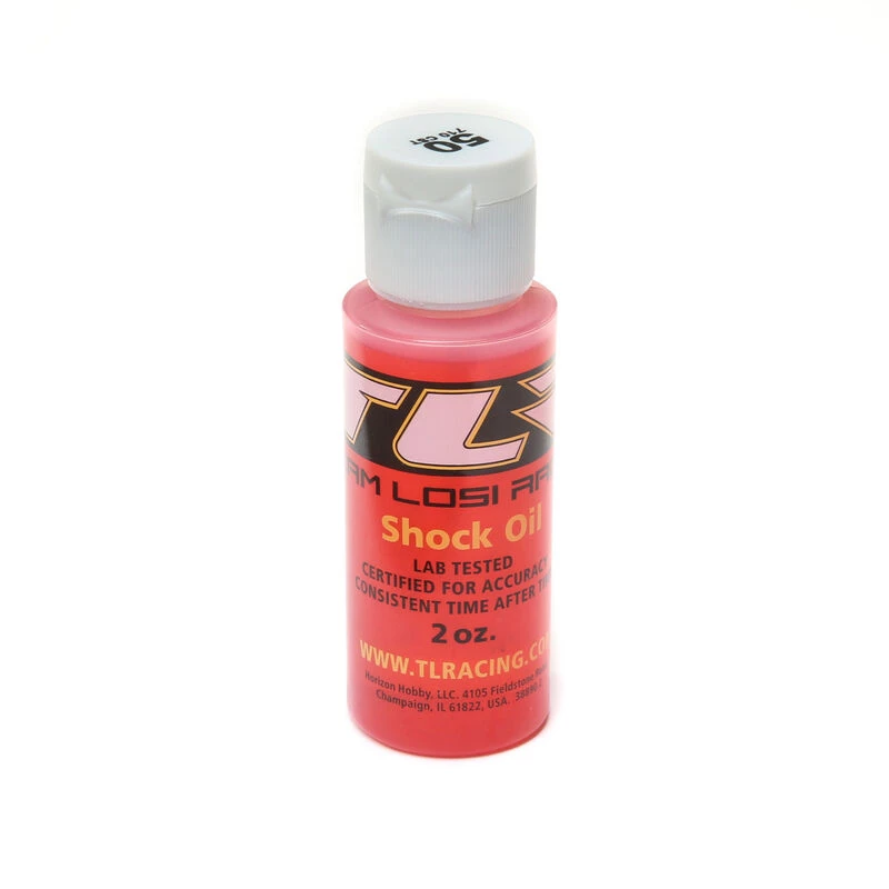 Team Losi Racing Silicone Shock Oil, 50WT, 710CST, 2oz for Lubricants 3 Team Losi Racing Silicone Shock Oil, 50WT, 710CST, 2oz for Lubricants