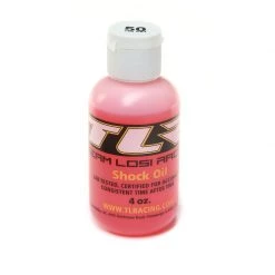 Team Losi Racing Silicone Shock Oil, 50WT, 710CST, 4oz for Lubricants