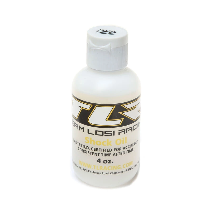 Team Losi Racing Silicone Shock Oil, 32.5WT, 379CST, 4oz for Lubricants 3 Team Losi Racing Silicone Shock Oil, 32.5WT, 379CST, 4oz for Lubricants