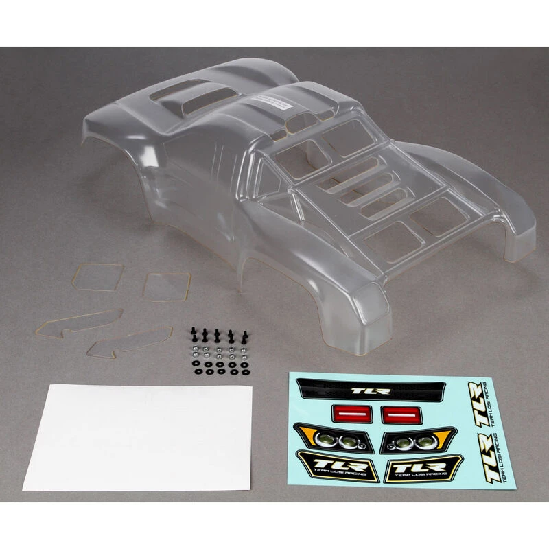 Team Losi Racing 1/10 Hi Performance Precut Clear Body: 22SCT/2.0/SCTE for Bodies 3 Team Losi Racing 1/10 Hi Performance Precut Clear Body: 22SCT/2.0/SCTE for Bodies